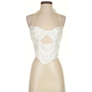 Elegant White Women's Intimate Top